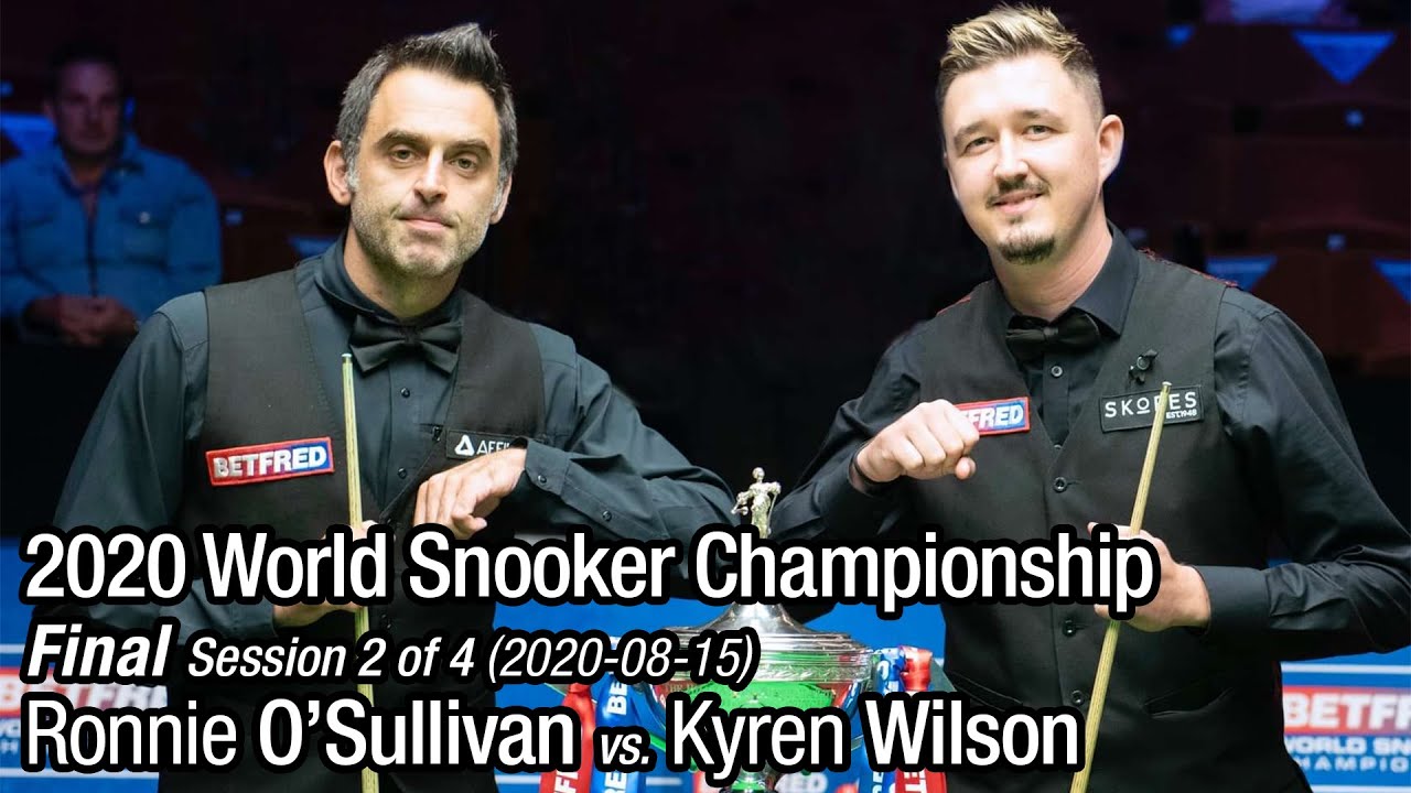 2020 World Snooker Championship Final: Ronnie O'Sullivan vs. Kyren Wilson (Full Match 2/4)