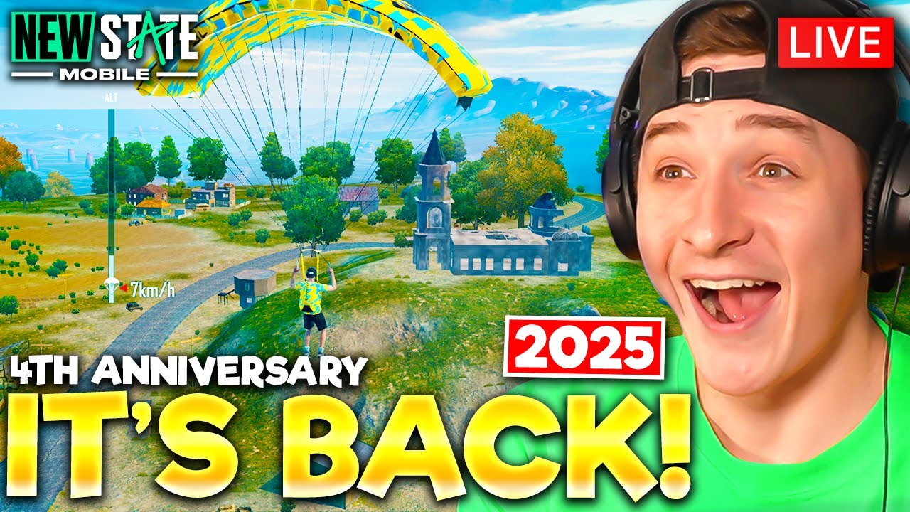 NEW STATE IS BACK! 4TH ANNIVERSARY STREAM! NEW STATE MOBILE LIVE