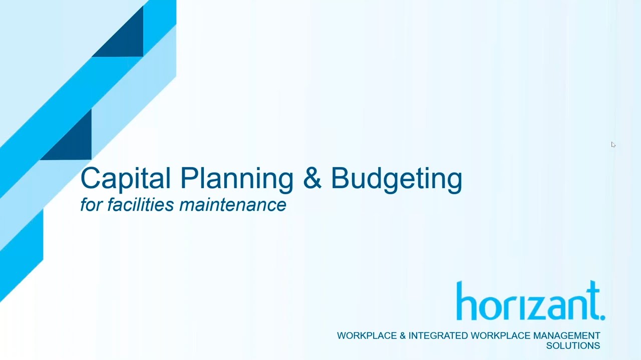 Archibus Knowledge Series — PT 6: Capital Planning & Budgeting for Facilities Maintenance