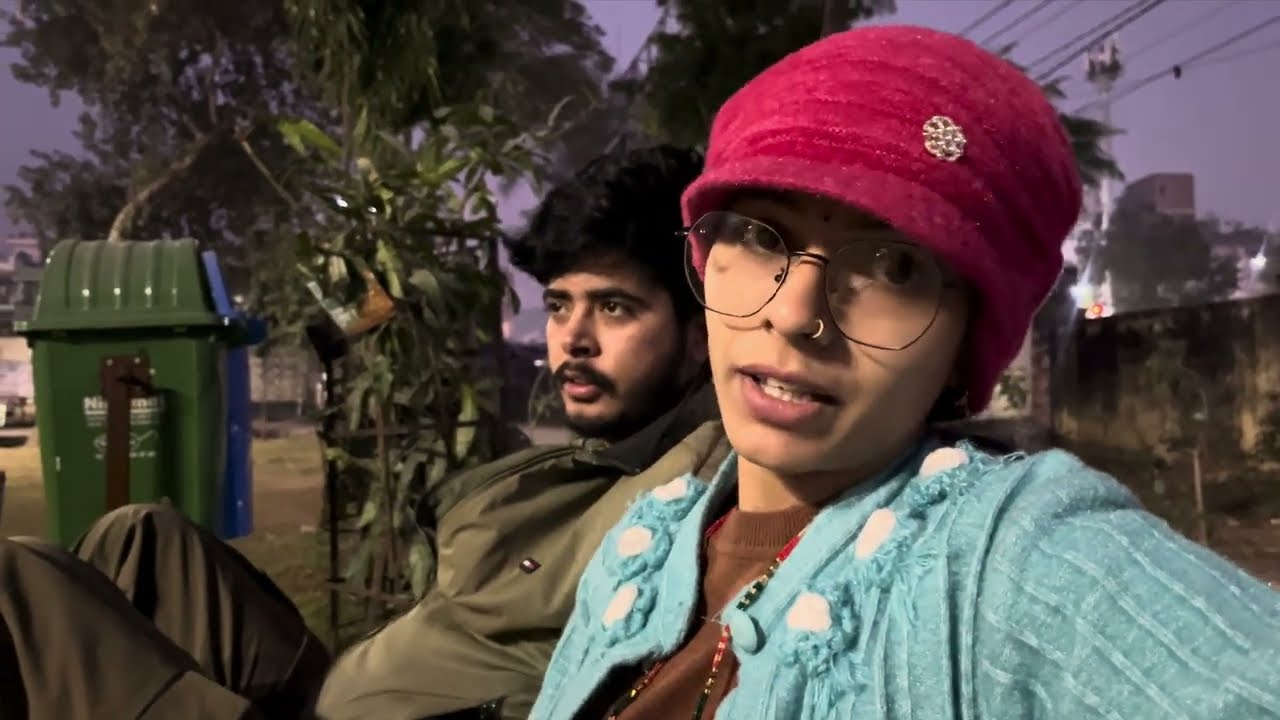 सचिन जी ने पार्क में क्या देख लिया #rajasthan #marwadilife #dailylifestylevlog #desivloging 