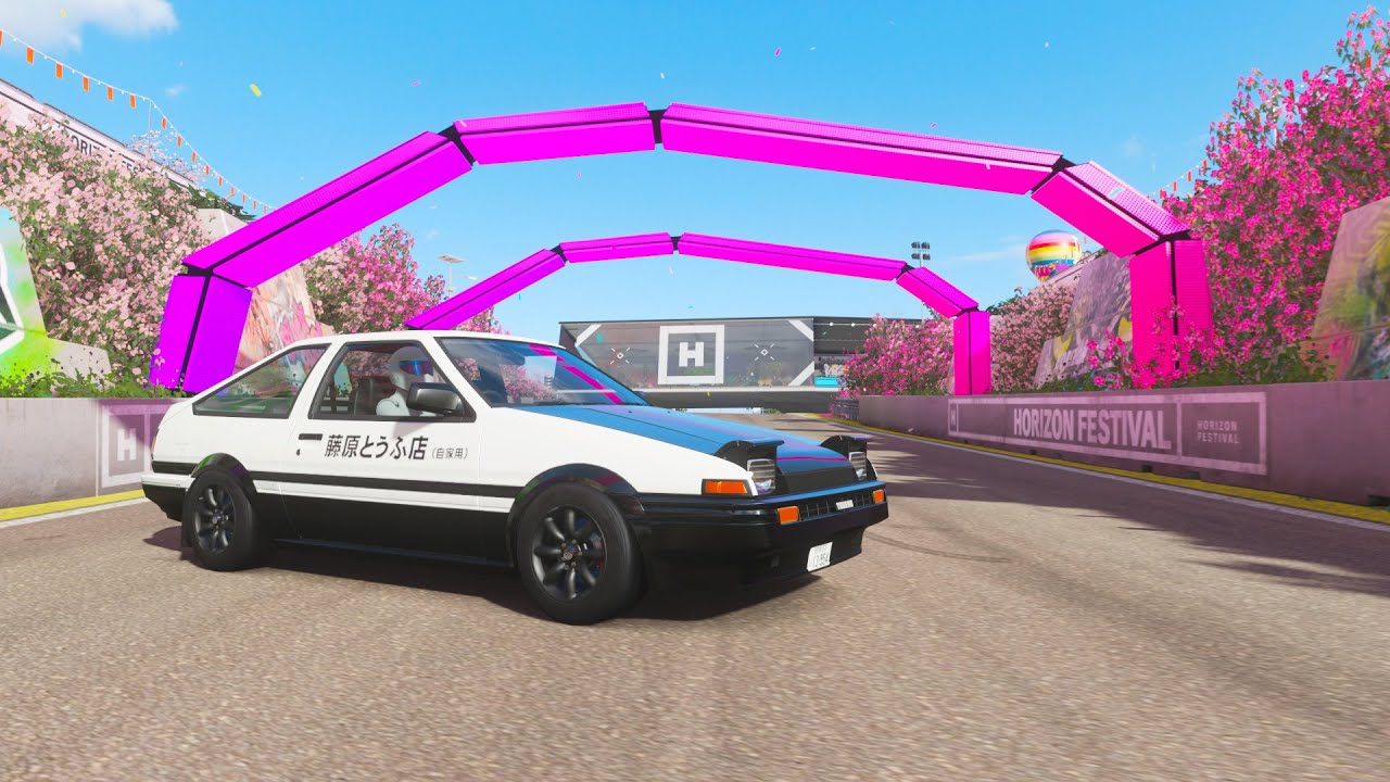 Futureland - Initial D - Forza Horizon 4