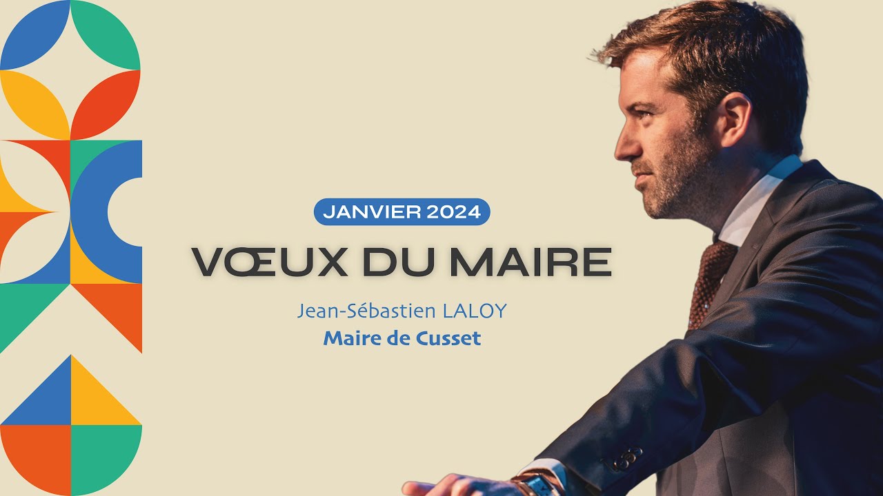 Voeux du Maire de Cusset - Janvier 2024