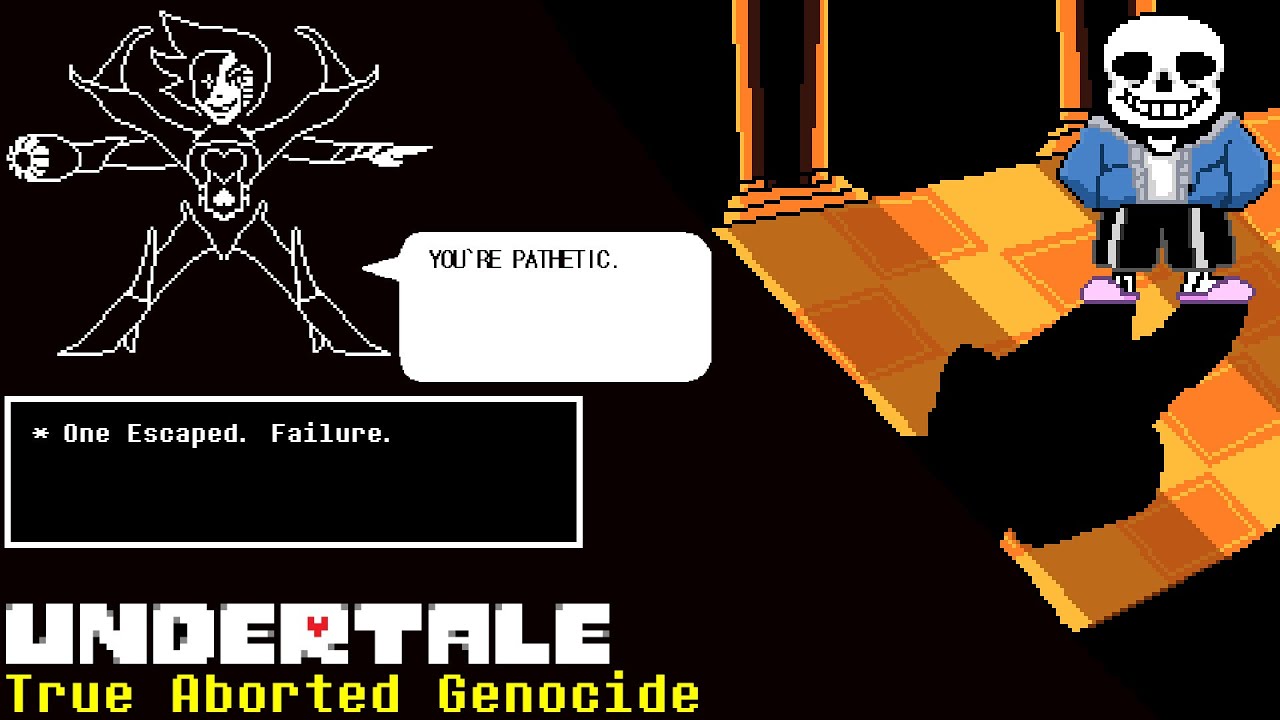 What if you forgot that One FINAL Froggit? | UNDERTALE: True Aborted Genocide