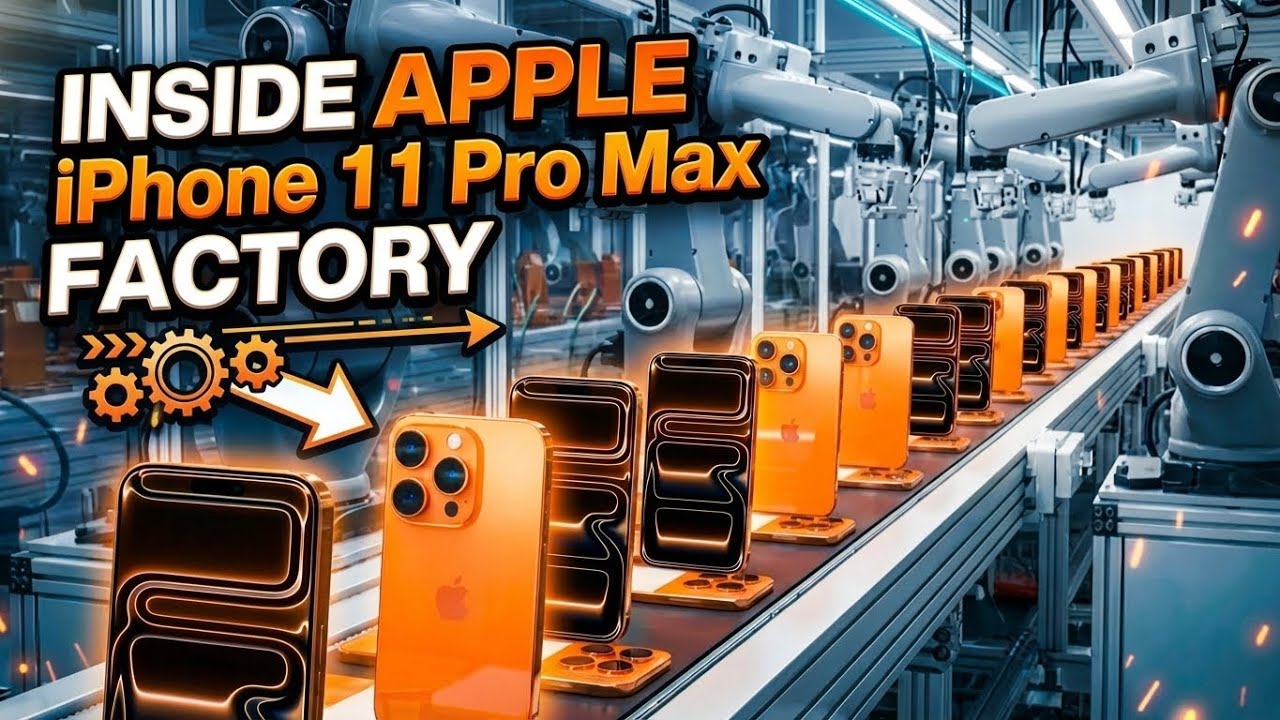 Inside Apple's Secret Factory: How iPhone 11 Pro Max is REALLY Made!