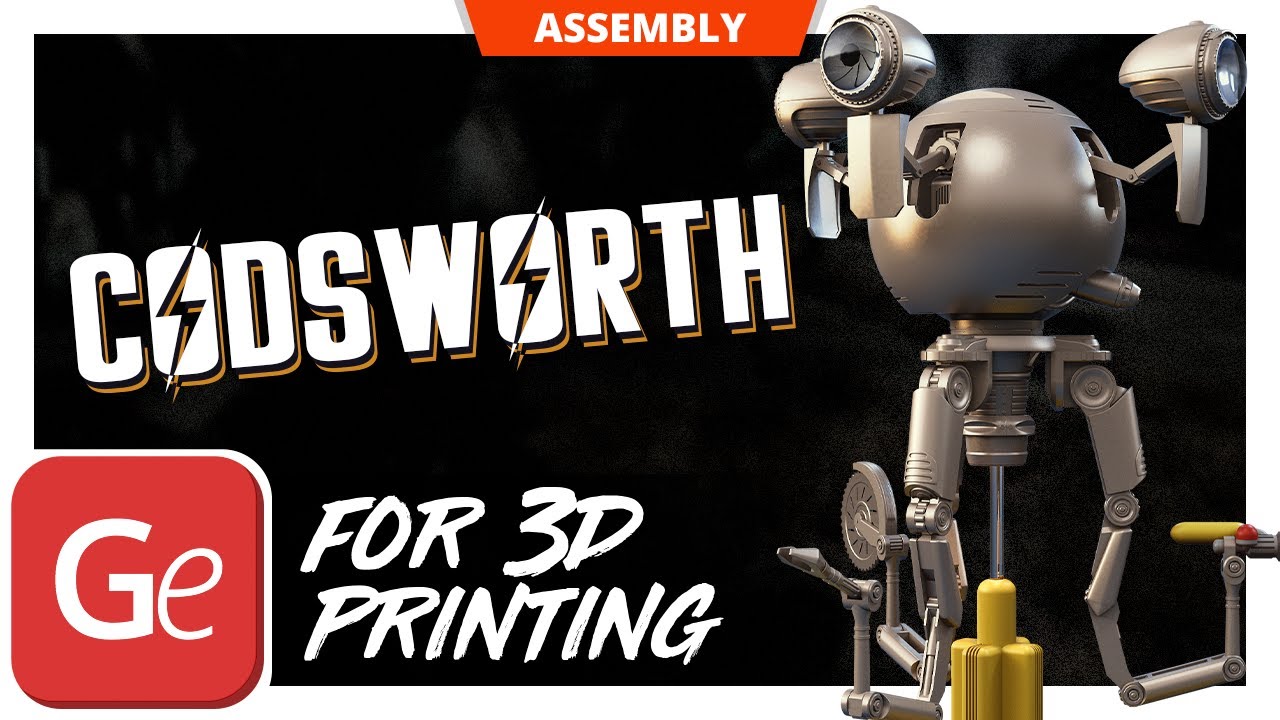Codsworth 3D Printing Model | Assembly by Gambody