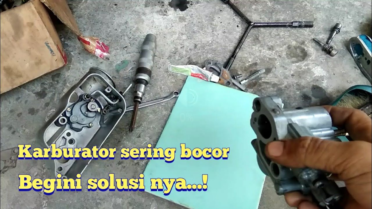 Karburator Vespa bocor