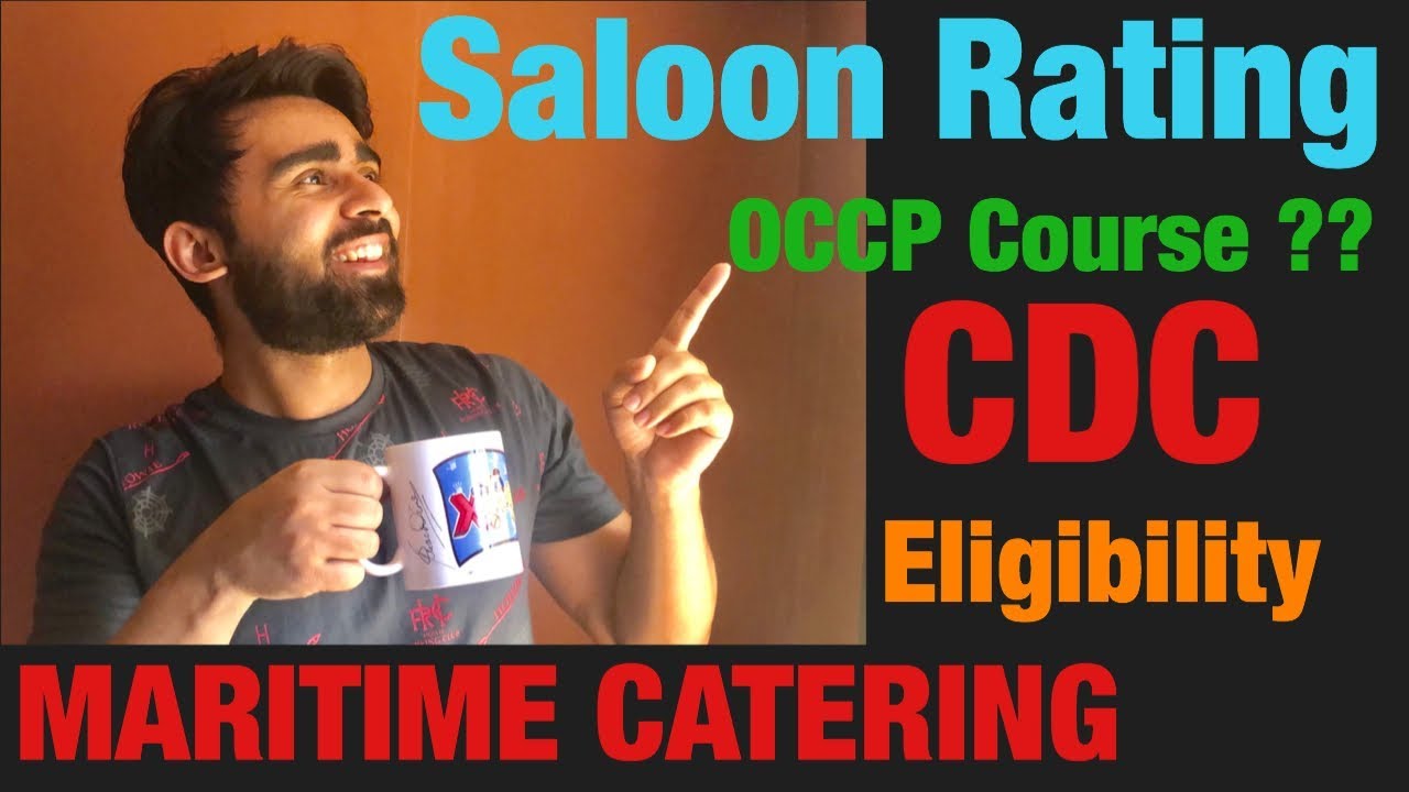 Saloon Rating Course in Merchant Navy | Maritime Catering Course | OCCP Course