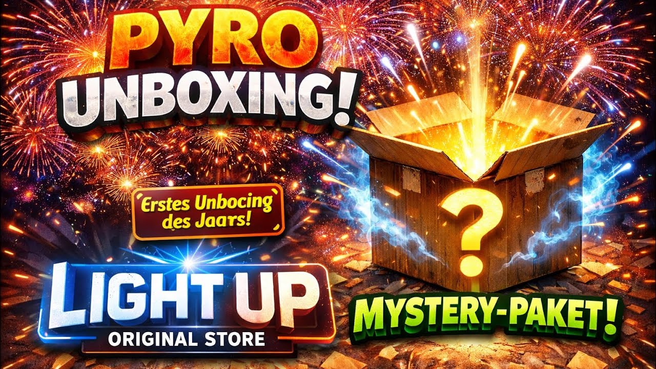 60€ Pyro Unboxing @lightuporiginall