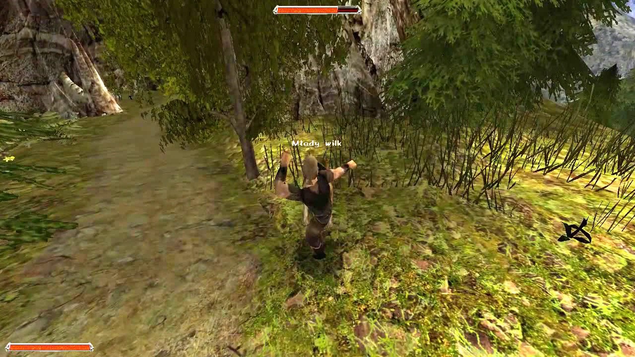 GOTHIC 2 Nameless Hero vs Young Wolf EPIC FIGHT