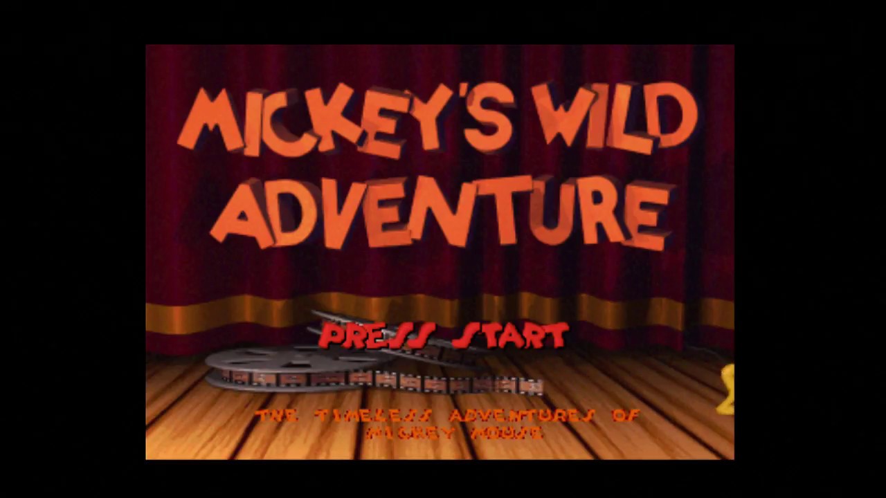 Mickey's Wild Adventure - PS1 - Title Screen Demos