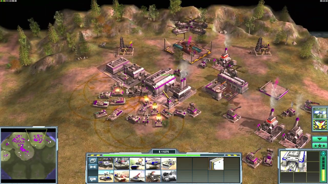 GENERALS ZERO HOUR  CONTRA X  USA LASER VS CHINA FLAME