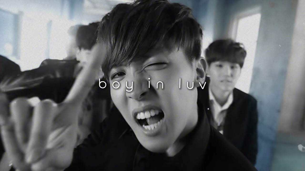 bts - boy in luv (상남자) (slowed + reverb)