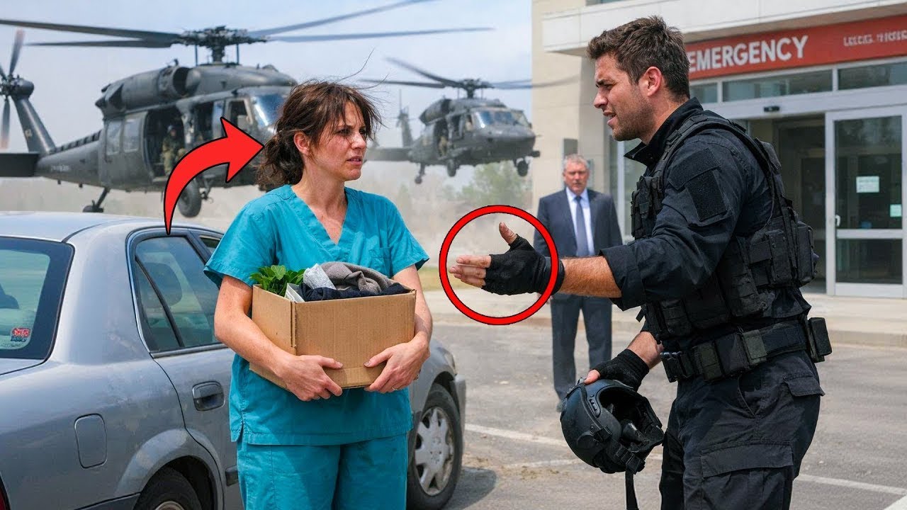 Hemşire Son Vardiyasında Kovuldu — Sonra İki Helikopter Onu Geri Getirmek İçin İndi!