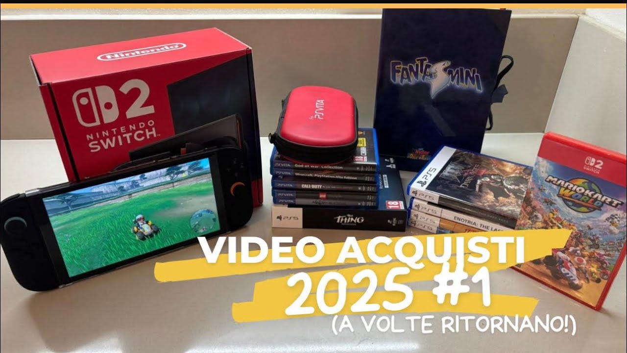Video Acquisti 2025 #1 A VOLTE RITORNANO!
