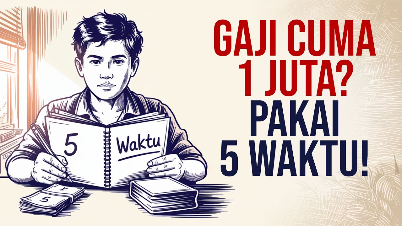 Metode 5 Waktu: Cara Ngatur Gaji Super Mini Biar Tetap Bisa Hidup Tenang