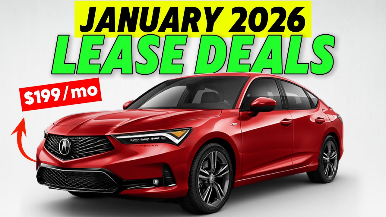 Best Car Lease Deals for January 2026 | HUGE DISCOUNTS | SAVE BIG