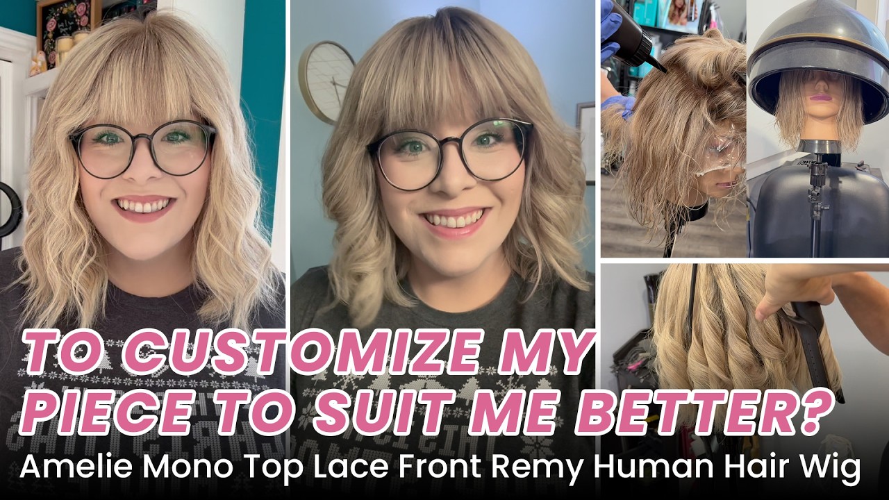 From Wig to Bio Hair: My Full Wig Customization Process! | UniWigs Amelie