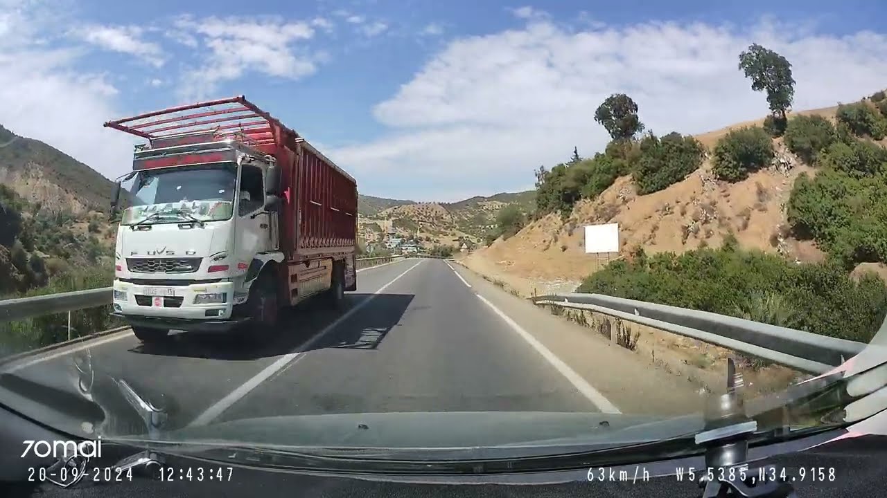 رحلة من وزان إلى تطوان: مناظر طبيعية خلابة وجو رائع نهارًا | طريق المغرب الساحر