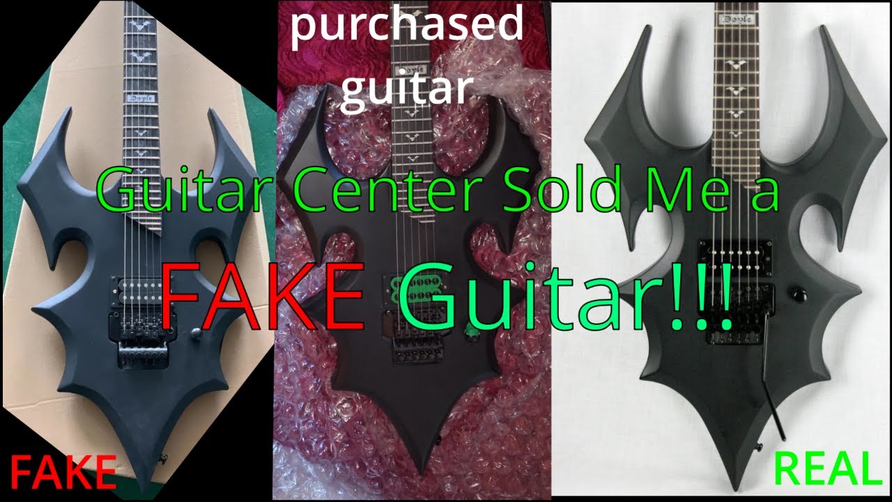 Guitar Center Sold Me a FAKE Oktober Annihilator Doyle Von Frankenstein Guitar The Misfits Part 1