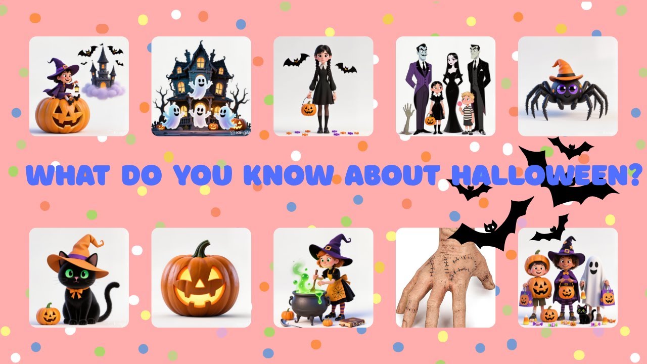 📚What do you know about Halloween?📚🧠Interesting Questions About Favorite Holiday🌟🎉Quiz for children🤪