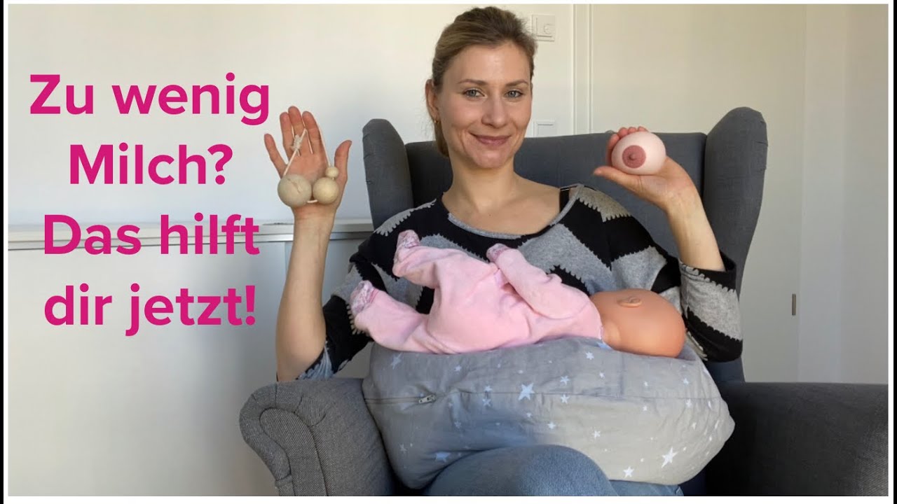 Zu wenig Muttermilch? Diese Tipps helfen dir jetzt!