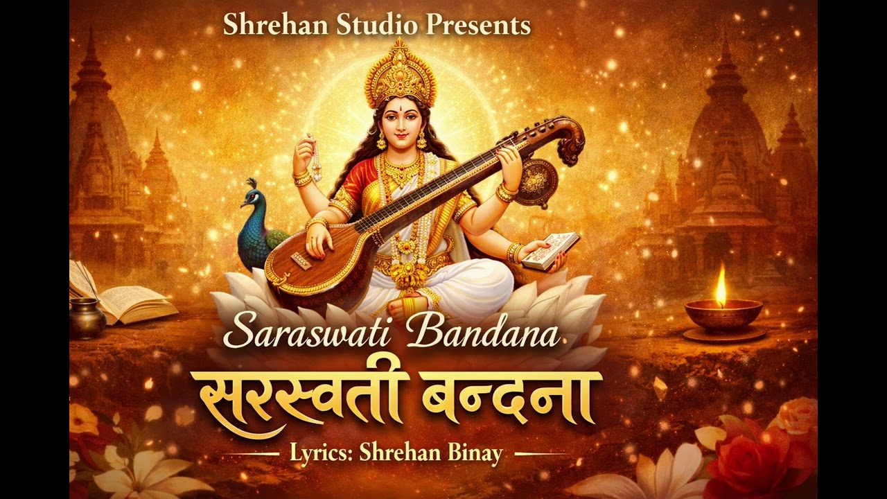 माँ सरस्वती वंदना: हे शारदे माँ | सम्पूर्ण पूजा मंत्र और आरती | Maa Saraswati Vandana 2026