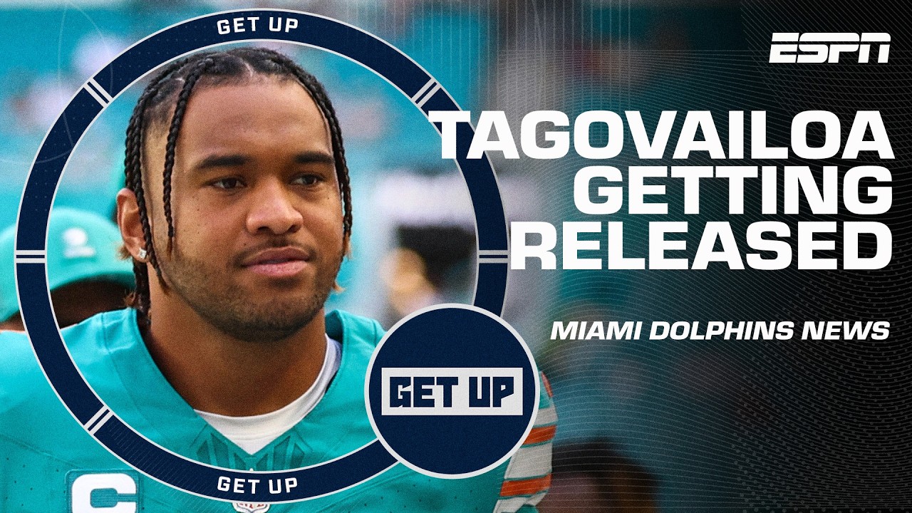 BREAKING: The Dolphins are releasing QB Tua Tagovailoa 🚨 | Get Up