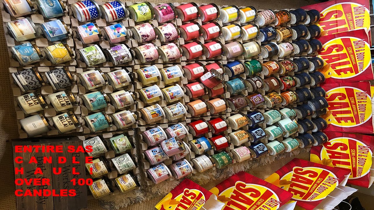 OVER 100 SUMMER SAS CANDLES ! June 2019