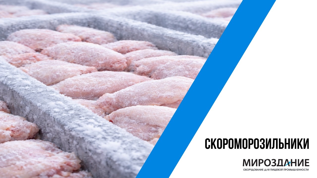 Скороморозильник | Оборудование для быстрой заморозки продуктов