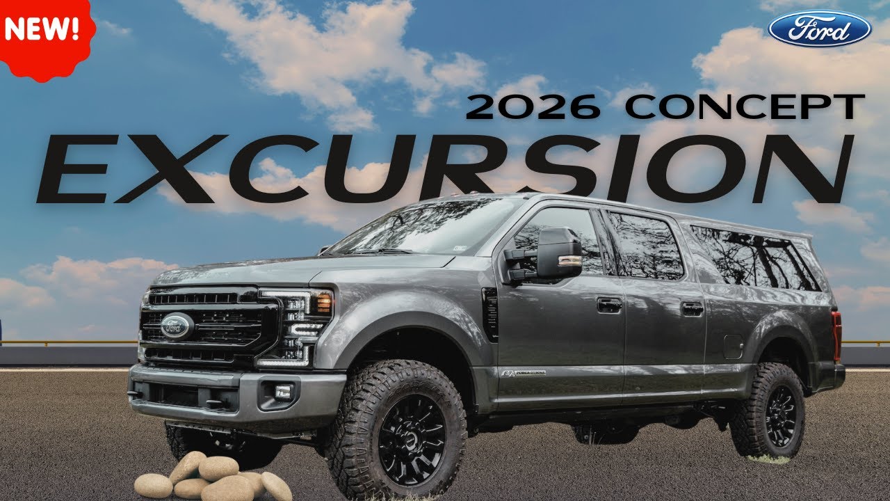 Ford Excursion 2026 Concept: A Digital Dream or Just Wishful Thinking?