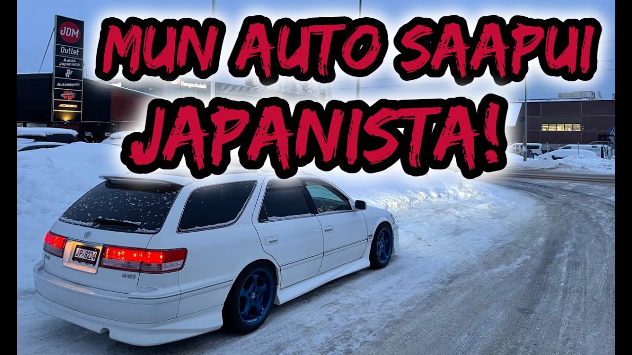Toyota Breviksen edist&auml;mist&auml; / K&auml;ytt&ouml;auto saapui suoraan Japanista!