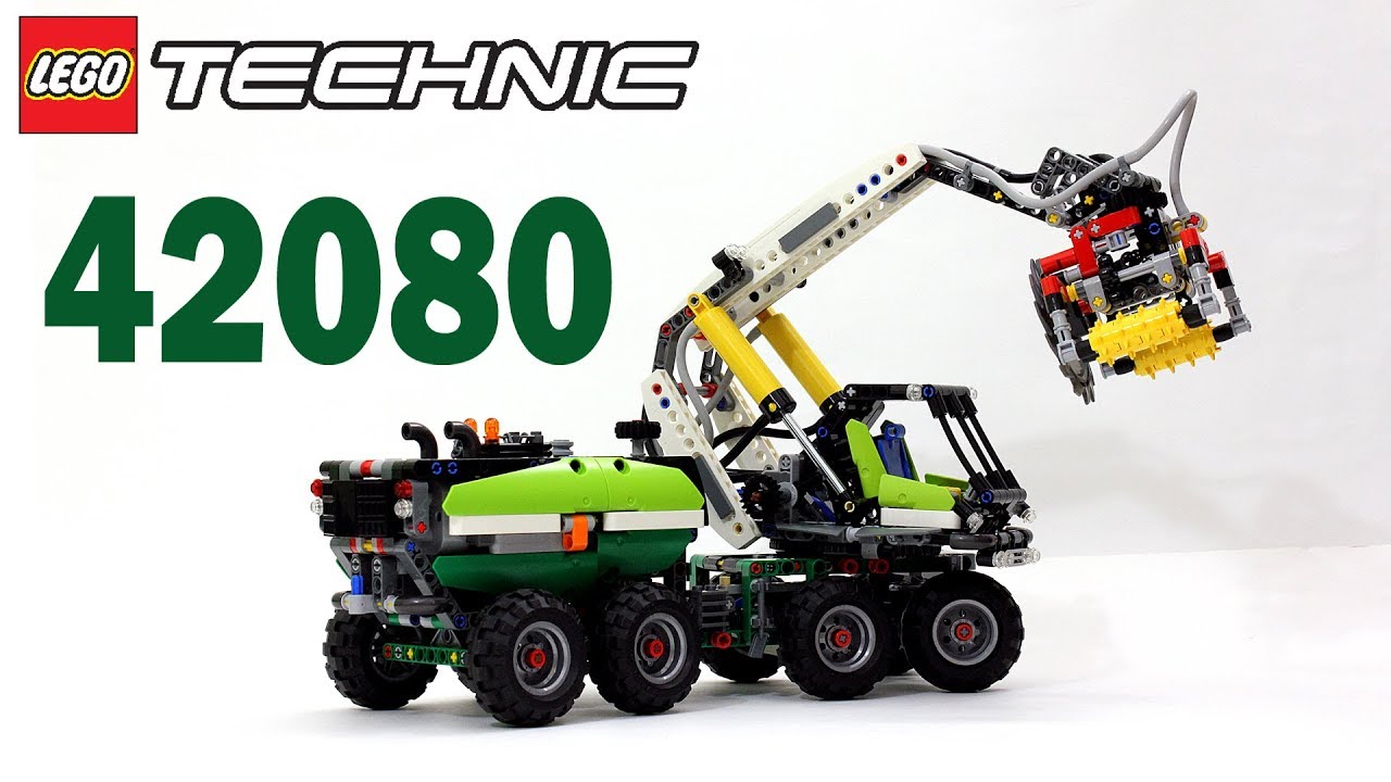 ЛЕГО Техник 42080 Харвестер Обзор / LEGO Technic Forest Machine Review