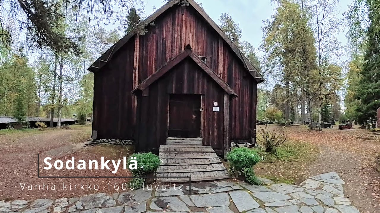 Sodankyl&auml;n vanha kirkko 1600-luvulta