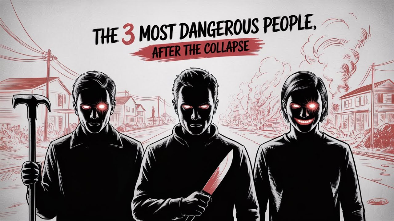 The 3 Most Dangerous Type of People When Society Collapses (And How to Spot Them)