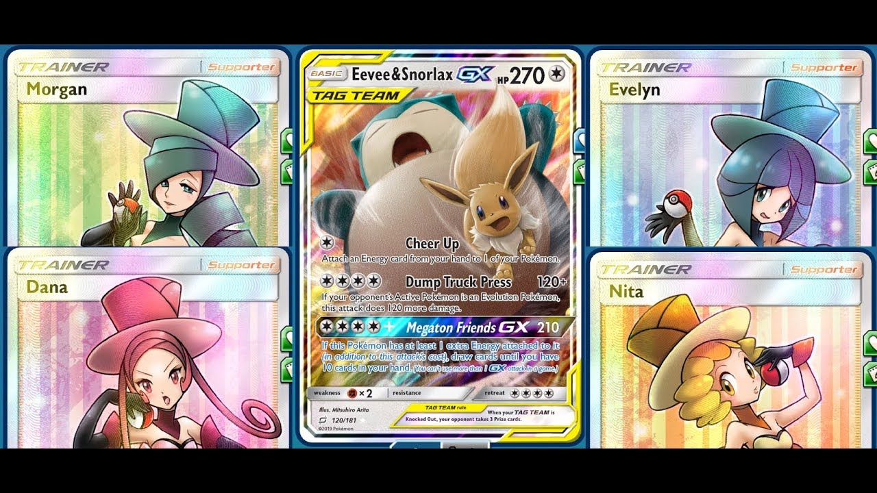 Самая сильная колода в стандарте, Morgan THUNDER TAG TEAM GX Deck Double Combo