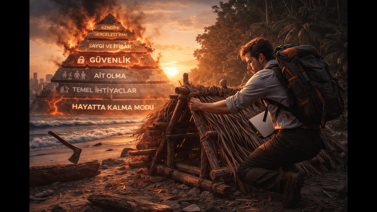 Zorunlu Girişimcilik  : Maslow Piramidini Terk Etmek: Modern Avcı-Toplayıcılık 🔥🏹