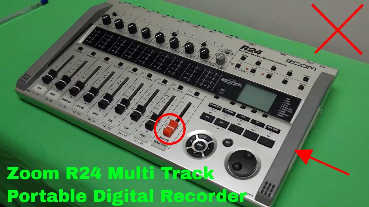 ✅  How To Use Zoom R24 Multi Track Portable Digital Recorder Review
