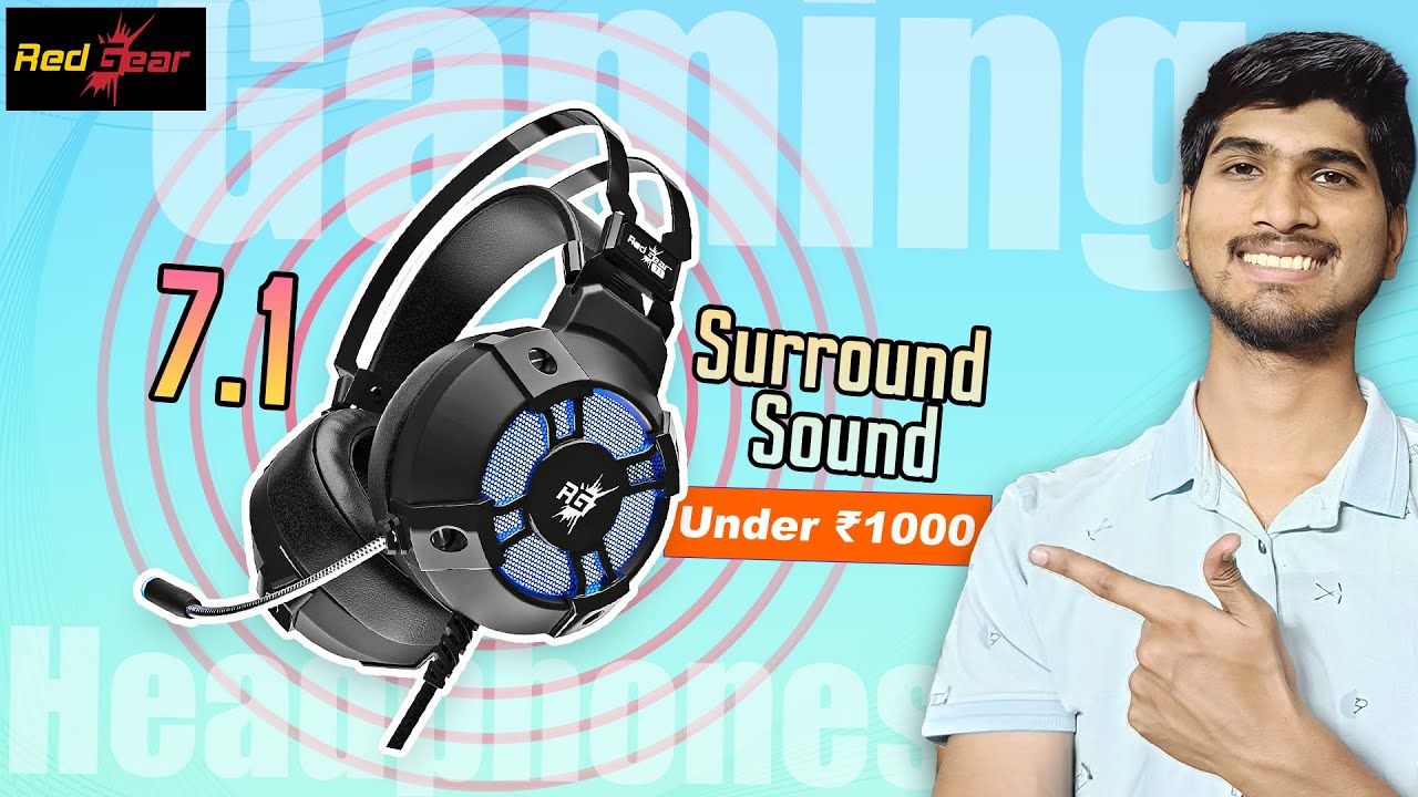 Redgear Cosmo 7.1 Gaming Headphones Detailed Review | 7.1 Suround Sound | Software Support 😲