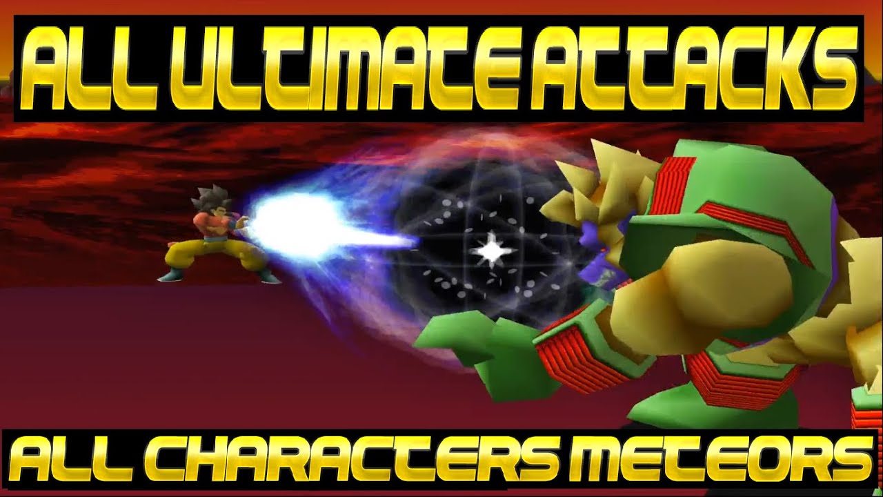 Dragon Ball GT: Final Bout - All Ultimate Attacks, Special Attacks, Meteors | Duckstation + ReShade