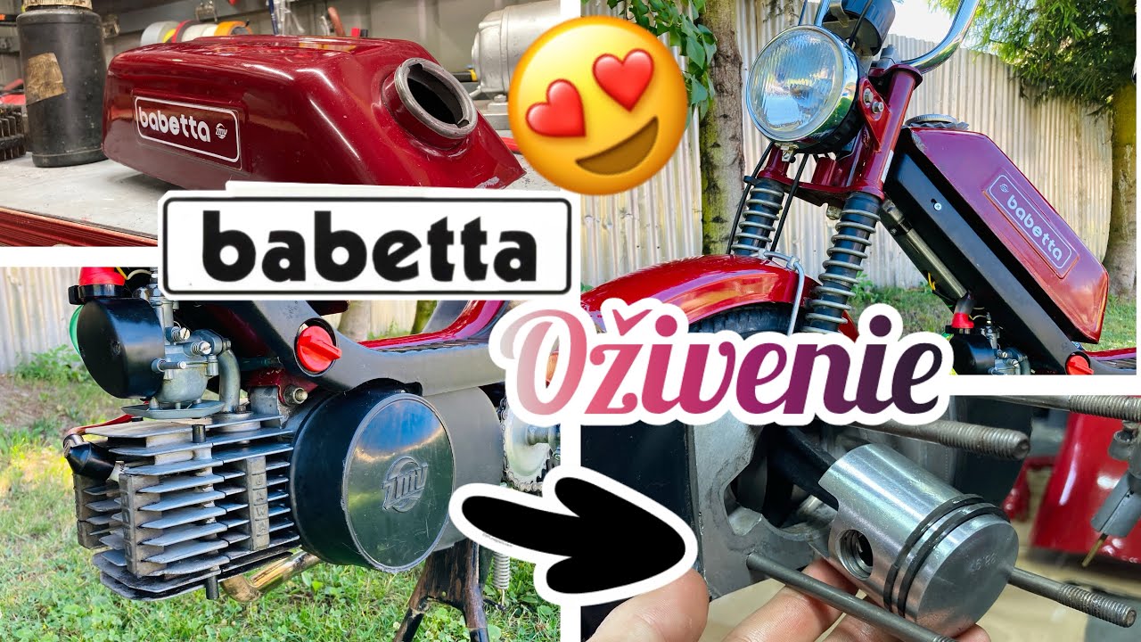 Oživenie patinovky BABETTA 210 / Lux (leštenie, servis, JAWA) 