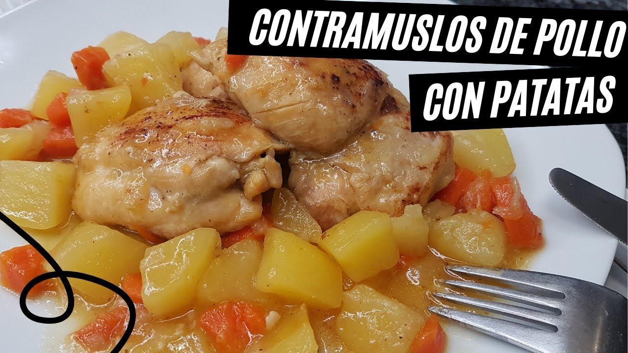 GUISO DE POLLO CON PATATAS, FÁCIL Y RÁPIDO!