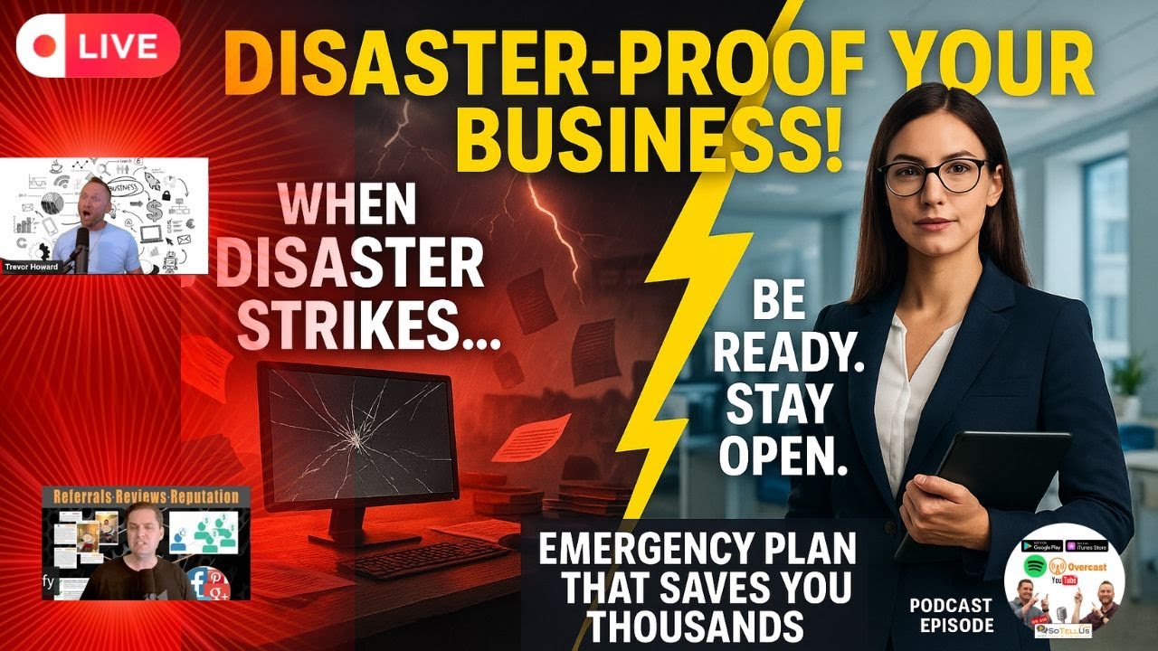Disaster-Proof Your Business: Create an Emergency Plan to Save You from Total Shutdown
