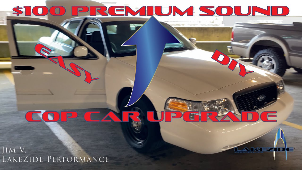 EP6 | 2010 Ford Crown Victoria Police Interceptor | $100 Premium Sound System