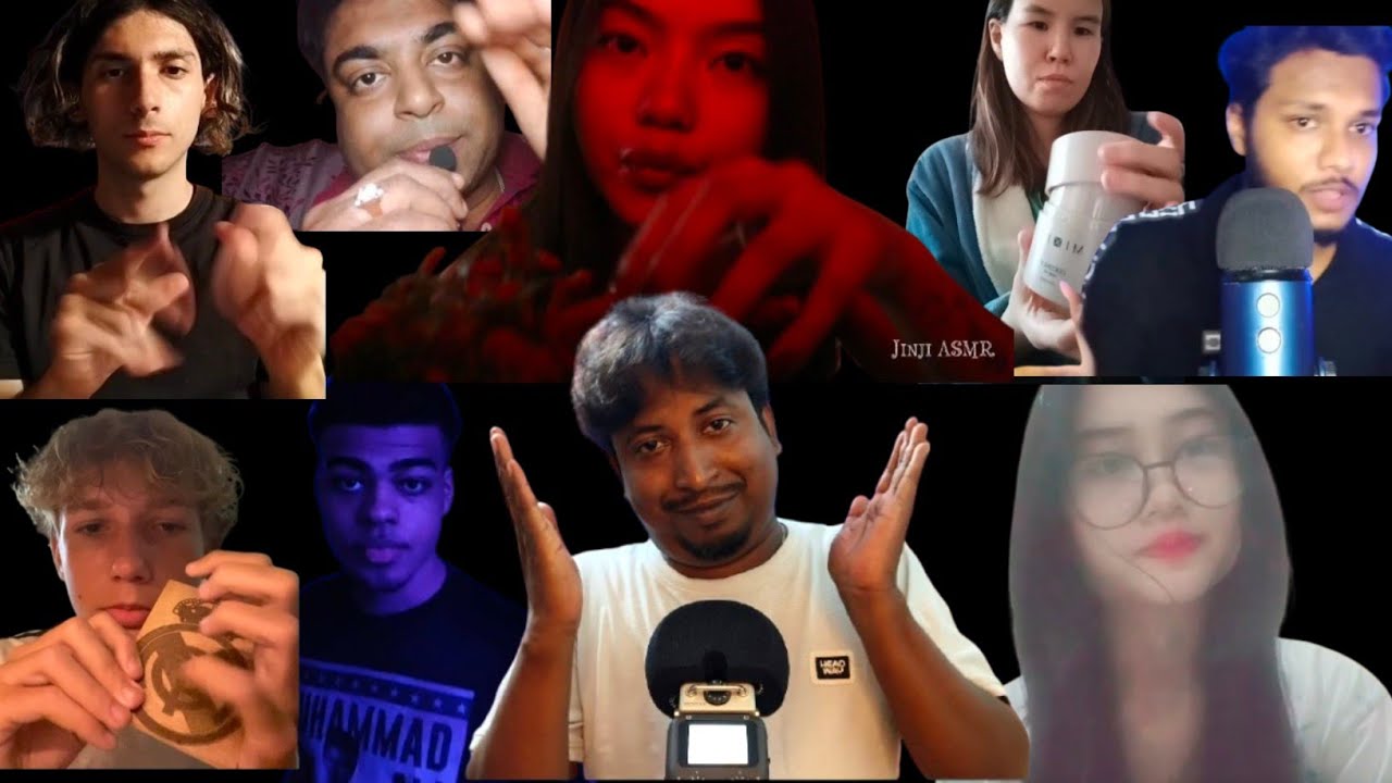 ASMR with  Friends From Other Countries 😍
