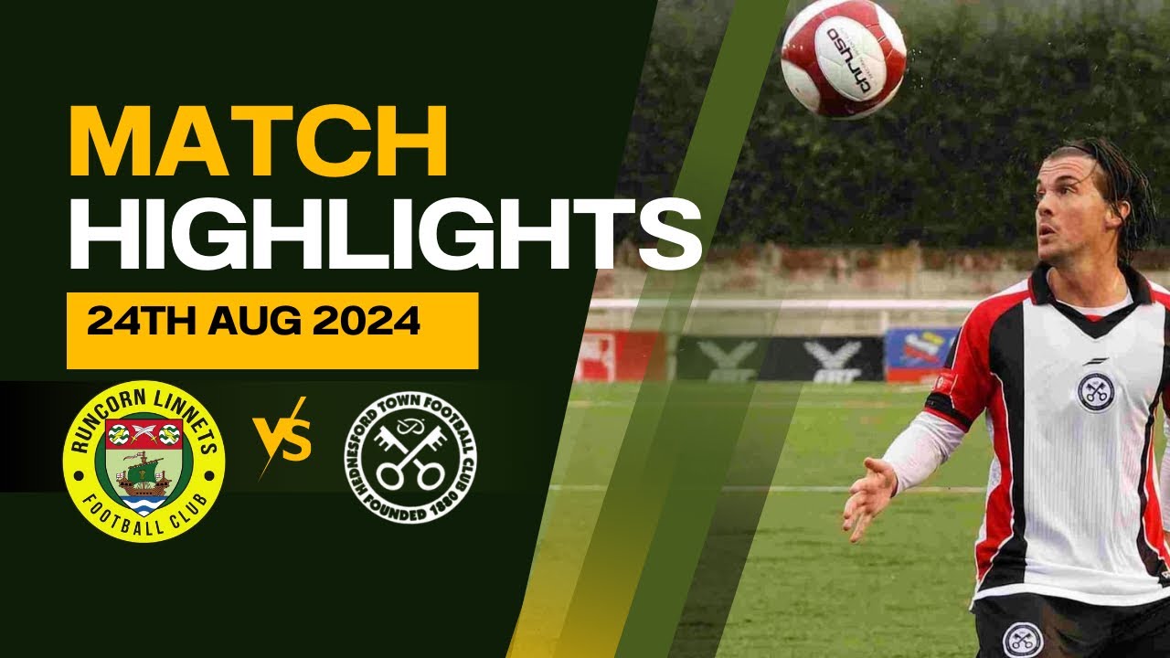 Runcorn Linnets v Hednesford Town | Pitching In NPL West