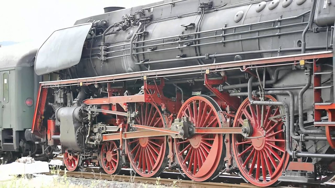 Schnellzugdampflok 01 1533 zu Besuch in Goslar/Harz am 12.07.2014