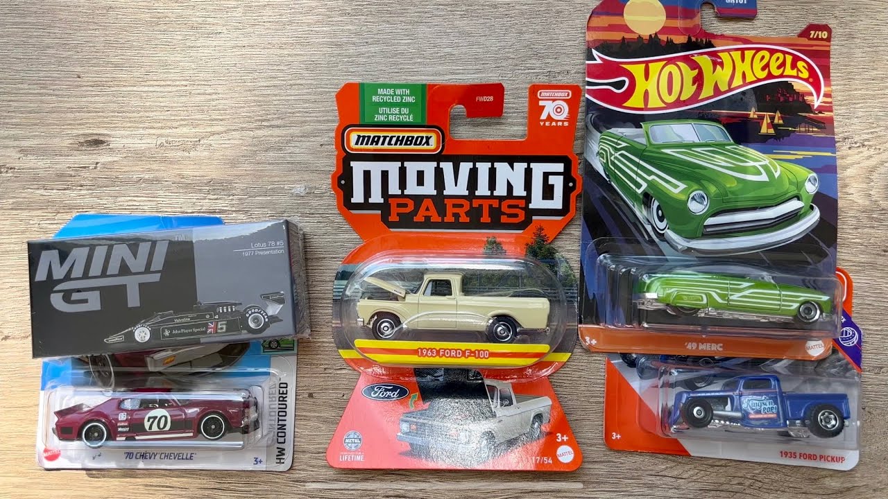 Мой первый MINI GT + парочка Хот Вилс + новинка от Matchbox