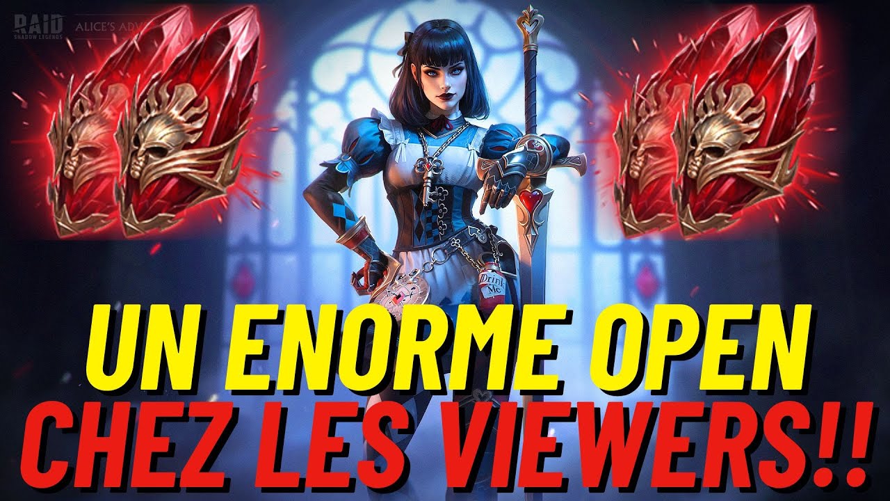 LES VIEWERS SONT BEAUCOUP TROP CHANCEUX!!! (OPENING) [RAID SHADOW LEGENDS]
