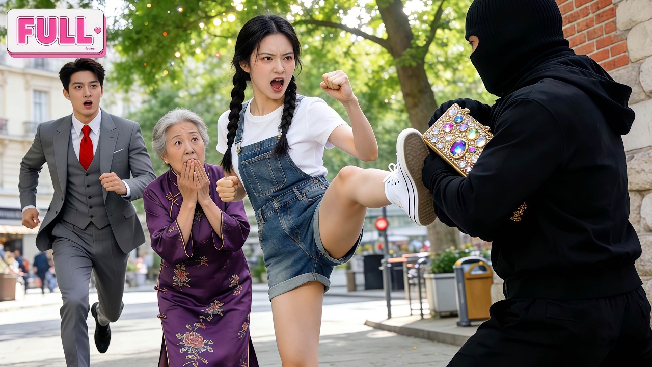 Di Jalan ke Kerja,Gadis Miskin Berani Selamatkan Nenek Dirampok!Sekarang Anak CEO Manjain Dia!