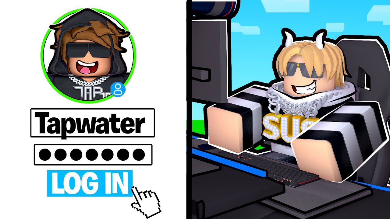 Я взломал аккаунт TAPWATER.. (Roblox Bedwars)